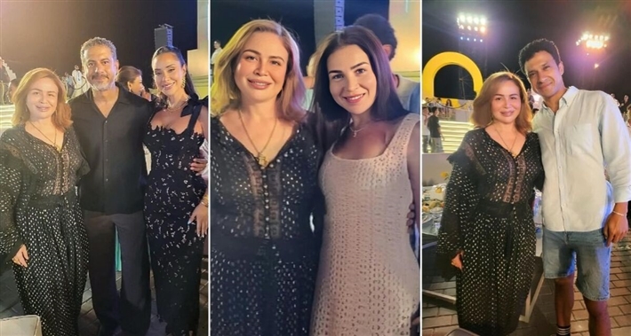 النجوم في حفل mbc مصر بالساحل الشمالي