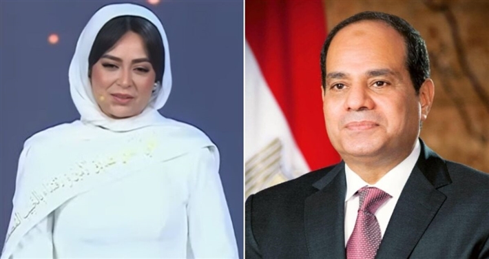 الرئيس عبد الفتاح السيسي وهبة مجدي