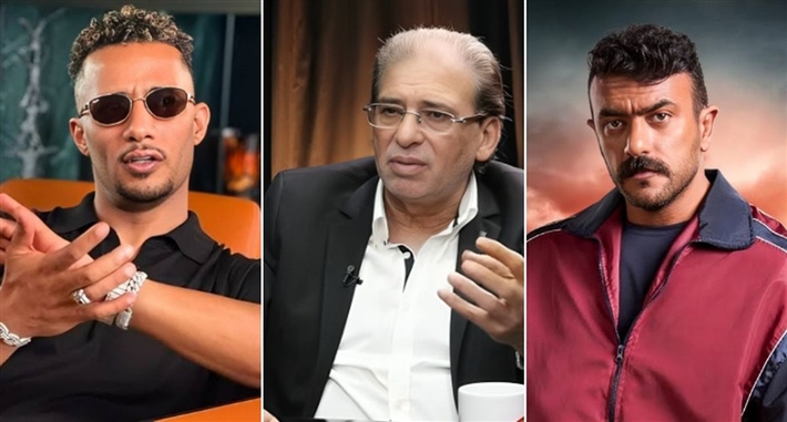 أحمد العوضي وخالد يوسف ومحمد رمضان
