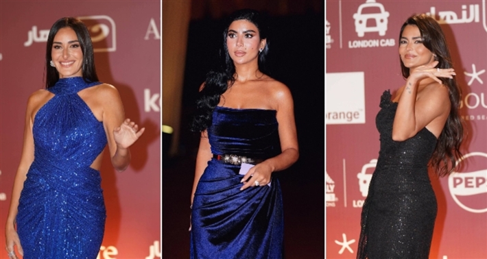 كارولين عزمي وأمينة خليل وأسماء جلال