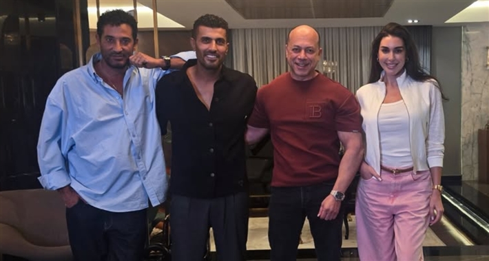 ياسمين صبري وتامر مرسي ومحمد سامي وعمرو سعد