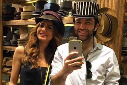 شريف رمزي وريهام أيمن‎