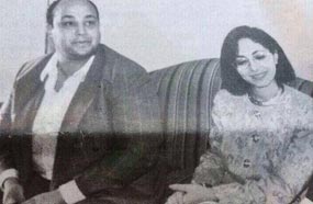 صورة نادرة لعمرو ولميس