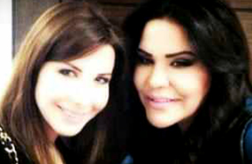 أحلام ونانسي في كواليس برنامج &quot;آراب أيدول&quot;