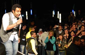 محمد عدوية يفتتح موسم حفلات الربيع