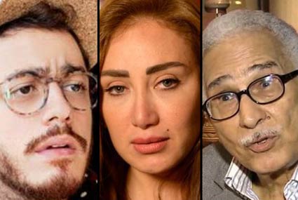 عبد الرحمن أبو زهرة وريهام سعيد وسعد لمجرد