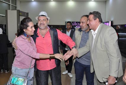 خالد الصاوي وزوجته مي كريم