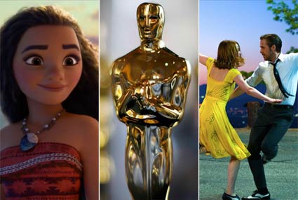 فيلم La La Land وفيلم Moana