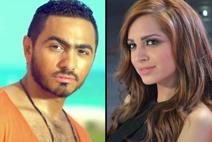 آمال ماهر وتامر حسني