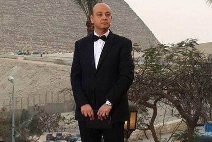 عمرو أديب كما أطل في الحفل