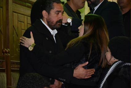 عزاء والد أمير وأحمد كرارة