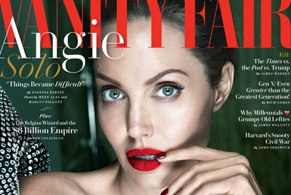 أنجلينا جولي

تتصدر غلاف مجلة Vanity Fair