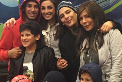 أنغام وأصالة وأبنائهما