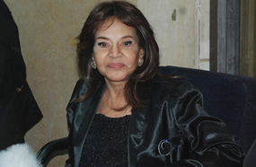 ماجدة الصباحي في العزاء