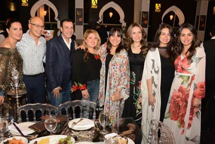 دينا فؤاد وهبة مجدي ومها أحمد ومي كساب وعدد من المشاهير