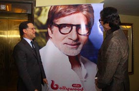 شريف عامر مع أميتاب باتشان