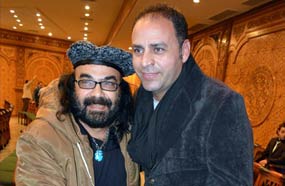 أبو الليف في عقد قران مي كساب