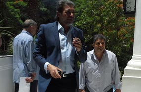 خالد يوسف من أمام وزارة الثقافة