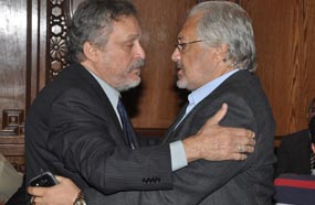 أشرف زكي يرحب بمحمد وفيق