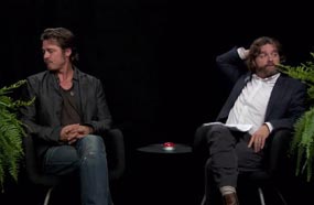 براد بيت مع زاك جاليفياناكيس