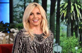 بريتني سبيرز مع إلين ديجينيريس