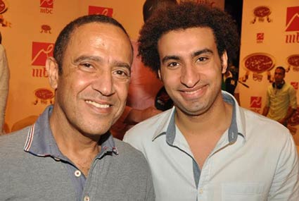 علي ربيع مع أشرف عبد الباقي