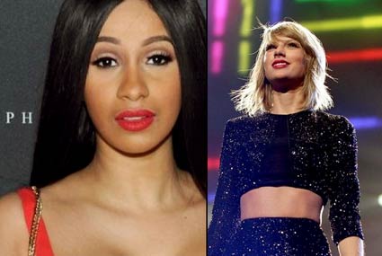 تايلور سويفت وكاردي بي