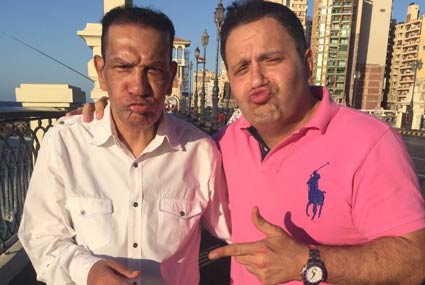 محمد شرف مع إدوارد‎