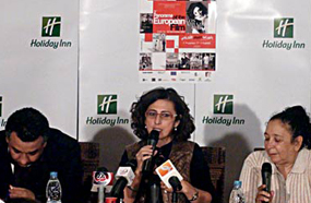 ماريان خوري في المؤتمر