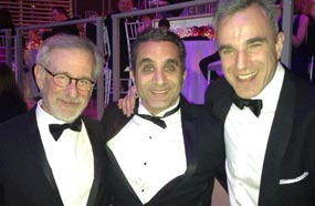  باسم يوسف في حفل تكريم TIME لأكثر الشخصيات تأثيراً في العالم 