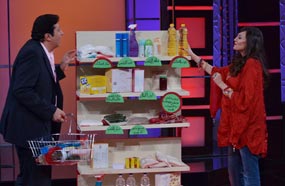 بشرى مع هاني في الحلقة