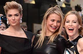  ليزلي مان وكاميرون دياز وكيت أبتون في افتتاح &quot;The Other Woman&quot;