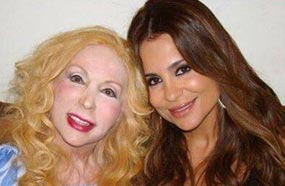 كارول سماحة مع صباح