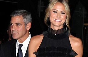 كلوني وصديقته