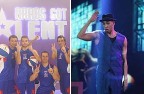 صلاح إنترتينر وفريق &quot;Crazy Dunkers&quot;