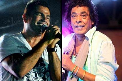 محمد منير وعمرو دياب