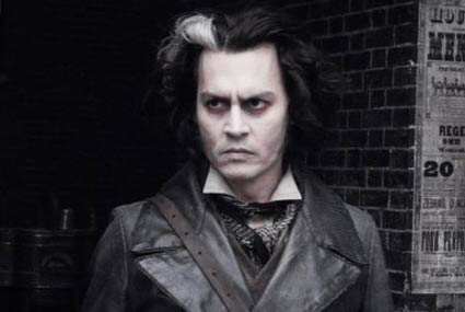 جوني ديب‎ فيsweeney todd the demon barber of fleet street 