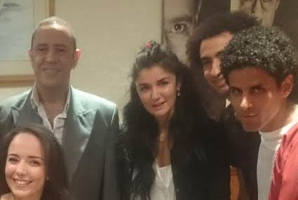 غادة عادل مع فرقة &quot;مسرح مصر&quot;