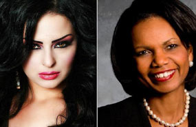 ديانا كرزون: كونداليزا رايس صوتت لي في برنامج &quot;سوبر ستار العرب&quot;