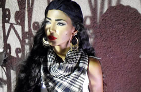 دوللي شاهين تنتهي من أغنية &quot;أطفال الشوارع&quot;