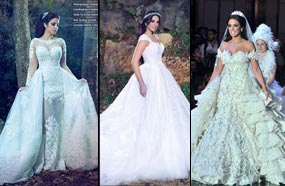 درة بتصميم هاني البحيري على اليمين والآخرين لزهير مراد.. أيهما أحلى؟