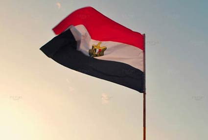 صورة أرشيفية لعلم مصر