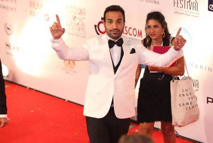 أحمد فهمي في مهرجان الجونة