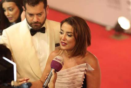عمرو يوسف وكندة علوش من &quot;مهرجان الجونة السينمائي&quot;