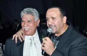 هشام عباس مع حسن شحاته