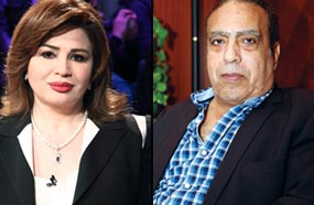 محمد العدل وإلهام شاهين