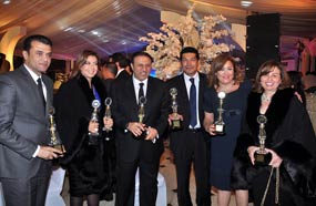 إلهام شاهين وباسم سمرة وإيهاب طلعت من المكرمين في حفل &quot;النيل للدراما&quot;