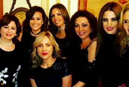 إلهام شاهين ودرة وريم البارودي وهند صبري ويسرا