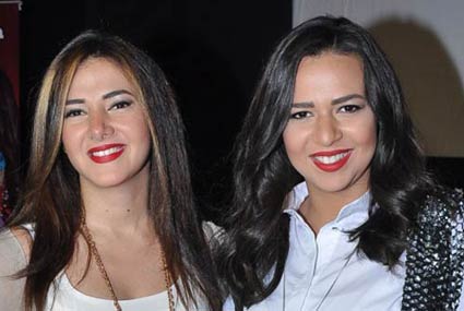  دنيا سمير غانم  وإيمي سمير غانم‎