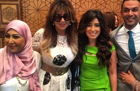 آيتن عامر وعز العرب وبوسي شلبي 